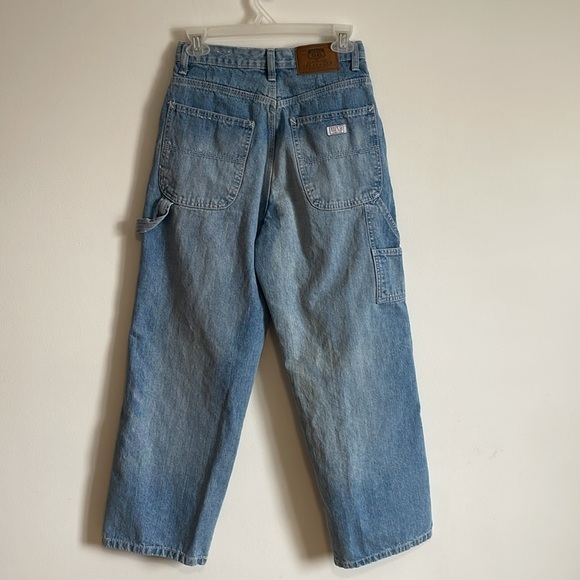 90s Carpenter Jeans 7/8 Blue Straight Route66 Y2K Skate Loose Grunge Alt Norm - Picture 1 of 13